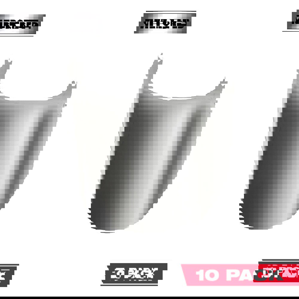 Face Shield Windows & Screens; Product Type: Face Shield ; Coating: Anti-Fog ; Material: Polycarbonate ; Lens Shade: None ; Window Height (Decimal Inch): 9.0600 ; Window Width (Inch): 11